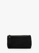 Etui Leder Milano Zwart velvet VE22114